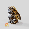 Lunar-year-of-rabbit.gif 2023 Year of the Rabbit Gift V2 -兔年-Good Luck Sculpture -Lunar new year