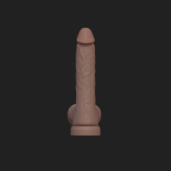 Hnet-image.gif STL file Realistic Dildo・Model to download and 3D print