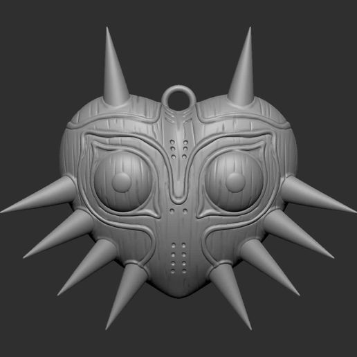 360.mp4 Majora's Mask Keychain — 3D Model for Printing