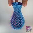 final.gif Free STL file Double twist vase (Vase No. 5)・3D printing model to download