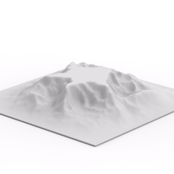 untitled.1564.gif Télécharger fichier OBJ Terrain avec surface plane / Land With Flat Top Surface • Modèle à imprimer en 3D, Timbo3D