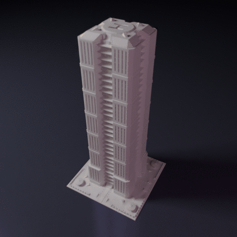 Skyscraper.gif Skyscraper - Building - For board games like Monsterpocalypse