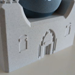 DISPLAY-GIF_1.gif STL-Datei Echo Dot Moschee・3D-druckbares Modell zum Herunterladen