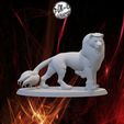 30.gif Sleek Sabertooth Lion Figure – SoliDRawinGs SG1846
