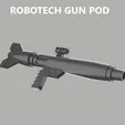 pod_inclination.gif Robotech Gun Pod - Matchbox Veritech Fighter Super VF-1S style