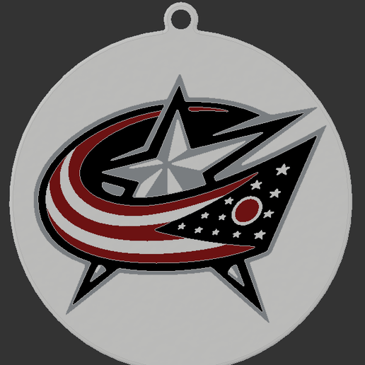 Columbus Blue Jackets - Christmas Ornament
