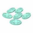 Oval-set-3.gif Dark city - 169 Round & Oval bases for wargame set 3
