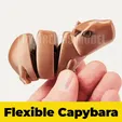 3d_printed_cute_capybara_keychain_toy_flexible.gif Cute Capybara Keychain Toy Flexible