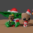 Gif-All.gif Baby Groot Pot and Baby Yoda Christmas