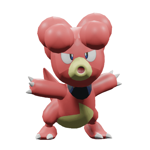 Pokémon - (240) Magby 3D model