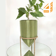 bullet-planter-1_stand-one.gif Bullet Planter Pot 1 - hanging planter + stands