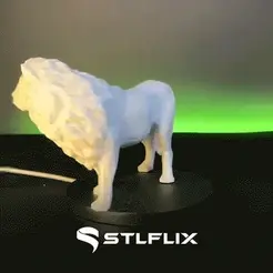 Ss STLFLIX African Animals Low Poly