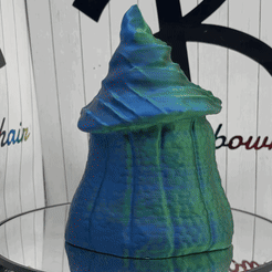 IMG_2996.gif Archivo STL Espeluznante calabaza de bruja・Plan imprimible en 3D para descargar