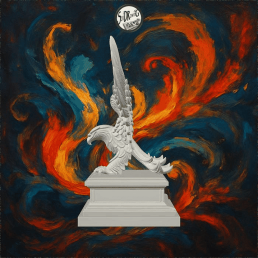 👤 Wings of Dominion – SoliDRawinGs SG755・ STL File for 3D printing・Cults