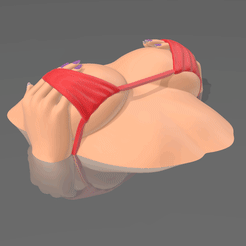 01.gif STL file Bikini on the water 05・3D print design to download, Mister_lo0l_