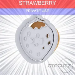 Strawberry~PRIVATE_USE_CULTS3D_OTACUTZ.gif Strawberry Cookie Cutter / Suika Game