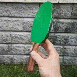 paddle.gif 3D file PingPong paddle・Model to download and 3D print, 3dprintall