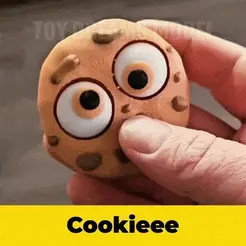 cookie_spinner_eyes_funny_toy.gif Cookie Funny Kawaii With Spinning Eyes Spinner