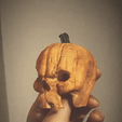 ezgif-3-943f2e8eee.gif Archivo STL Calavera de Halloween・Modelo de impresora 3D para descargar