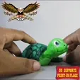 ezgif.com-video-to-gif-1.gif Flexi Turtle | Print in place | no support