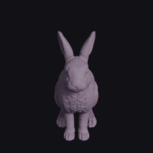 Sitting Rabbit Figurine