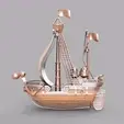 ezgif.com-animated-gif-maker-1.gif Going Merry - One Piece Boat - Mugiwara