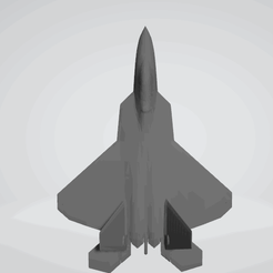 f22.gif Archivo STL F22 Raptor - Lockheed Martin・Modelo imprimible en 3D para descargar