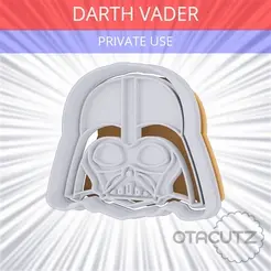 Darth_Vader~PRIVATE_USE_CULTS3D_OTACUTZ.gif 3D-Datei Darth Vader Ausstechform / SW kostenlos・3D-druckbares Objekt zum herunterladen