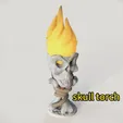 skull-torch.gif torche crâne halloween
