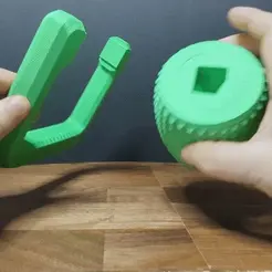 massager.gif Print-in-place Massage Roller