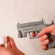 Trailer.gif Fichier STL Pistolet de ping-pong, impression en place・Modèle imprimable en 3D à télécharger