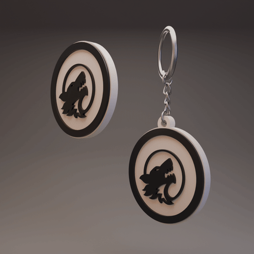 Innistrad Midnight Hunt - Magic: The Gathering - Keychain and Coin/Badge