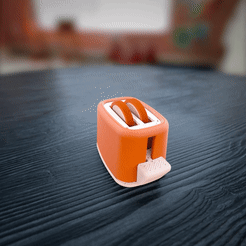 Toaster_01_MD.gif Fichier 3D gratuit Le grille-pain・Design imprimable en 3D à télécharger