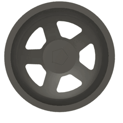 type1gif.gif STL file AC Schnitzer Type 1 Wheels for scale model・3D printing idea to download