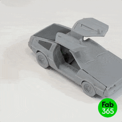 DMC_00.gif 3D file Foldable Car DMC・3D print object to download, fab_365
