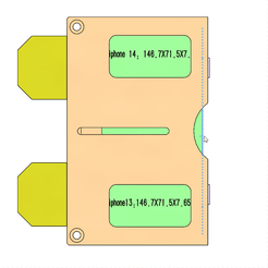Mobile-Container11.gif Archivo STL gratis H Teléfono móvil Plano de diseño del contenedor para impresión 3D・Modelo para descargar y imprimir en 3D