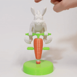 ezgif.com-speed.gif Easter Bunny Friends: Pogo Stick Bunny