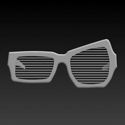 front-frame.gif STL file Glasses・3D print design to download