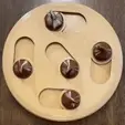 CookieAnimate.gif Chocolate Chip Cookie Treat Puzzle Interactive Toy for Cats