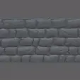 0F9B0D18-5CCE-433C-81F0-E542B0BA1E66.gif SLIGHTLY WORN STONE BRICK WALL FOR MODEL MINIATURES *FREE!*