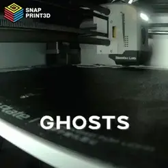 GhostsGIF.gif Archivo STL LINDO FANTASMA BEBÉ DE HALLOWEEN・Objeto imprimible en 3D para descargar