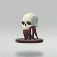 Cráneo-con-Tentáculo-4.gif Skull with Tentacles