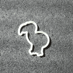 InShot_20230526_214954112.gif STL-Datei STENCIL + CUTTER "Opila Bird #1".・Design für 3D-Drucker zum herunterladen