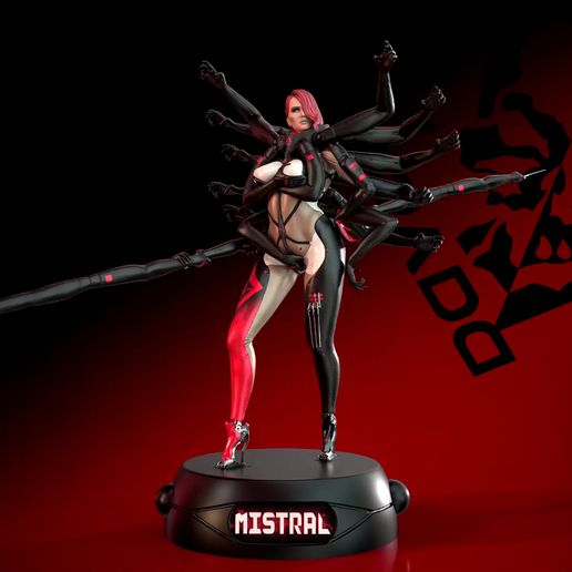 ⚙️ Mistral (Metal Gear Rising)・ 3D File for 3D printing・Cults