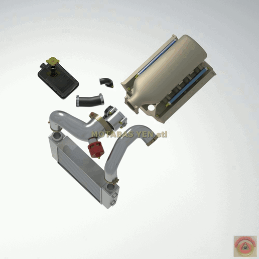 🚙 FORD 427 SUPERCHARGER - INJECTION TRANSFORMATION・ STL File for 3D ...