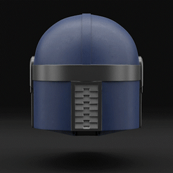 Mandalorian-Child-Helmet.gif 3D file Mandalorian Child Helmet - 3D Print Files・3D printer design to download