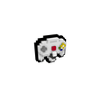 Controle-NIntendo-64.gif NINTENDO 64 CONTROLLER PIXELART 3D