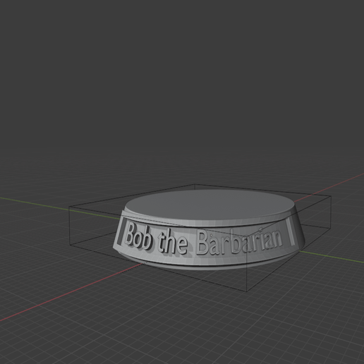 Change-base-Pitch-2.gif Download file Editable Base Name Plate Generator • 3D printer template, Star_Pharaoh_Foundry