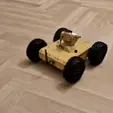 VID-20221129-WA0004-1.gif Robot drone 3D printable RC 4x4 Military crawler. (Camera module version)