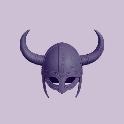 Viking Horned Steel Spectacle Helmet